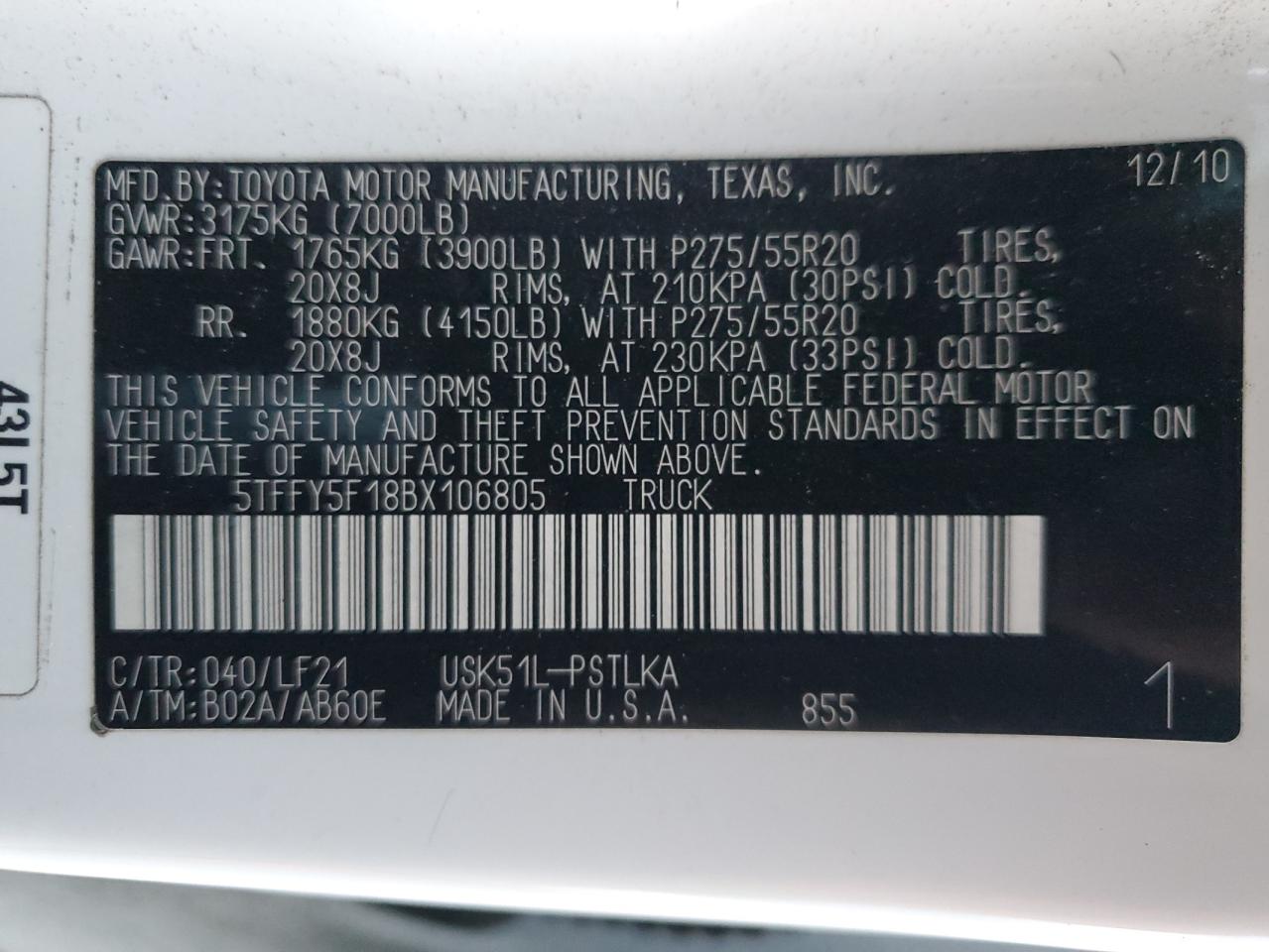 2011 Toyota Tundra - Image 14