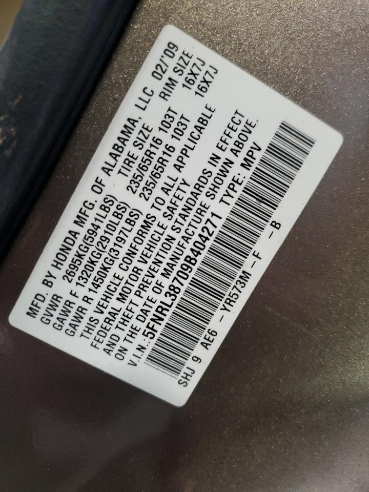 2009 Honda Odyssey - Image 14