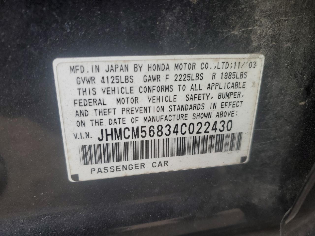 2004 Honda Accord - Image 12