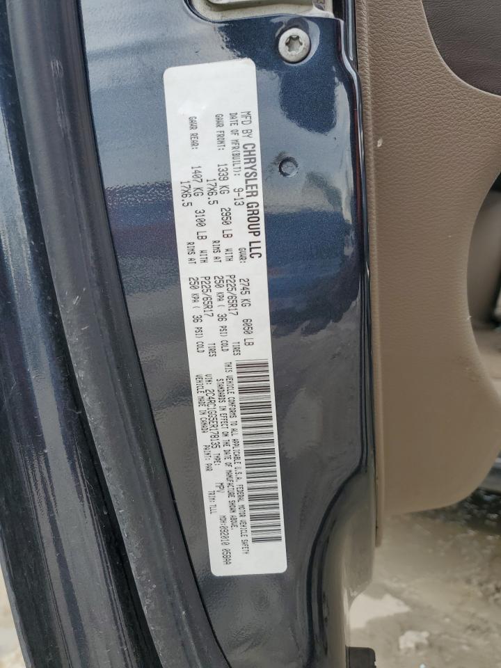 2014 Chrysler Town & Country Limited VIN: 2C4RC1GG5ER178135 Lot: 89134885