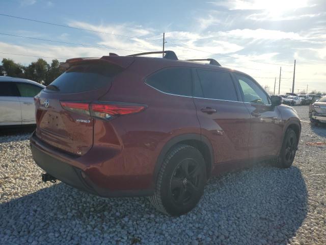  TOYOTA HIGHLANDER 2020 Red