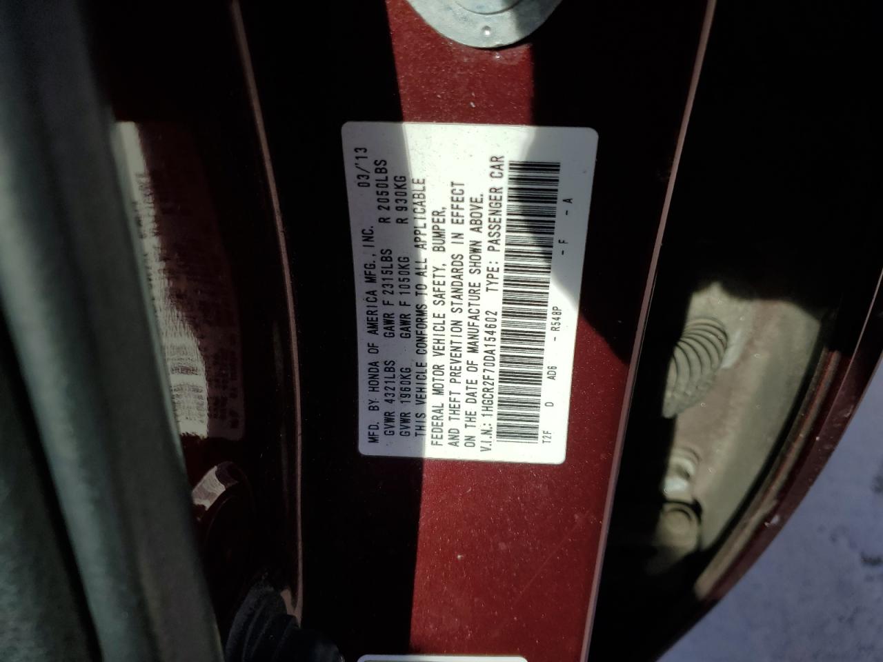 2013 Honda Accord - Image 14