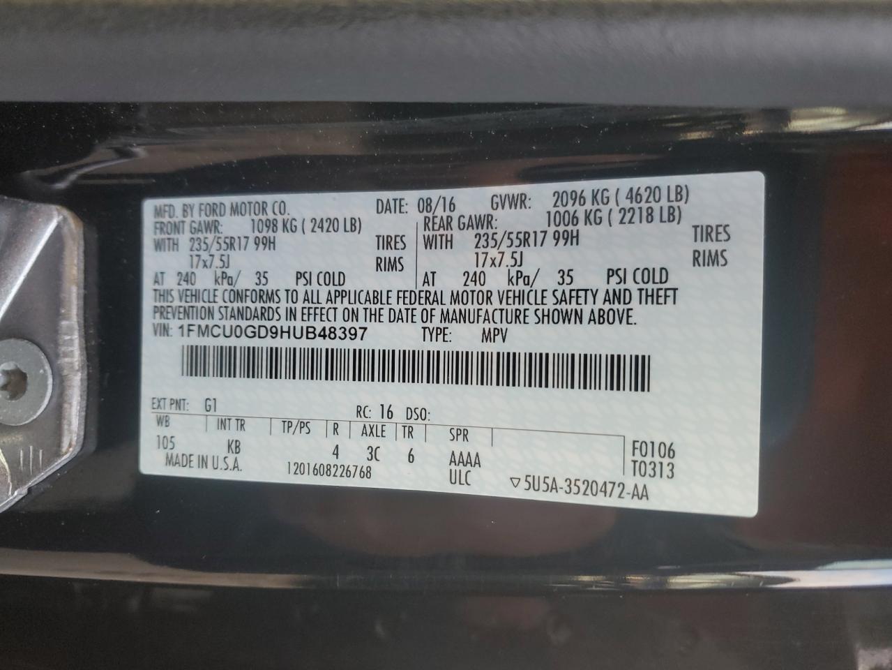 2017 Ford Escape - Image 13