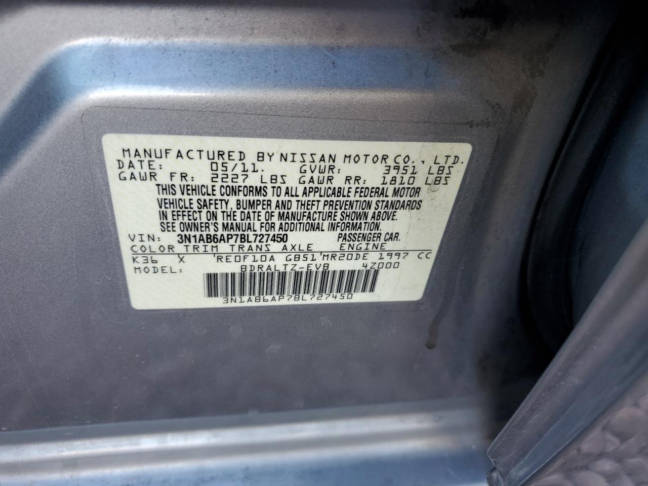 2011 Nissan Sentra - Image 13
