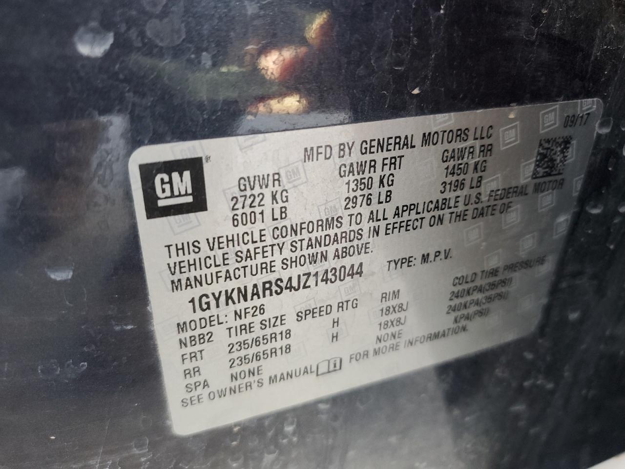 2018 Cadillac XT5 - Image 14