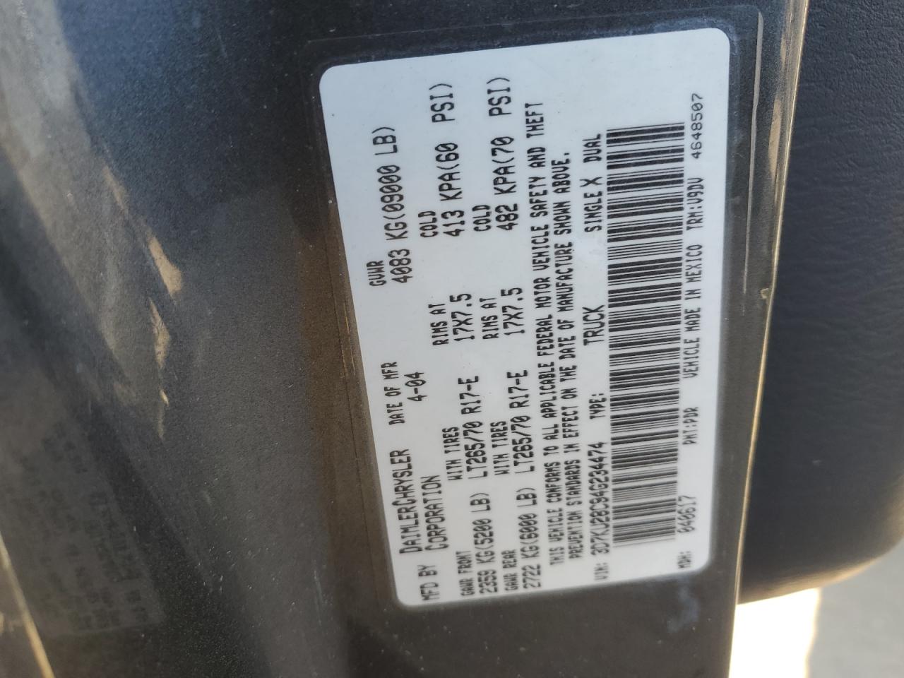 2004 Dodge RAM - Image 12
