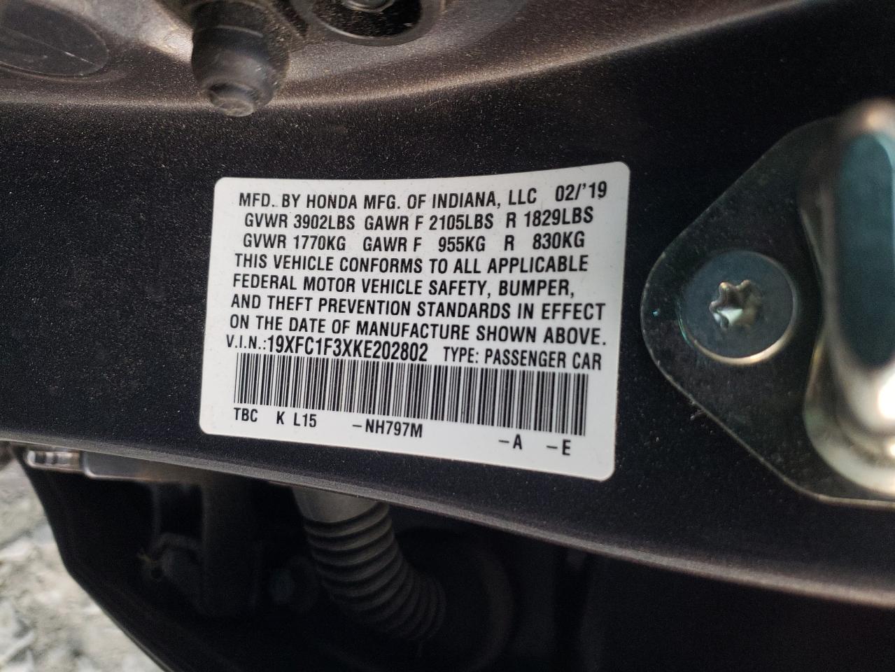 2019 Honda Civic - Image 15