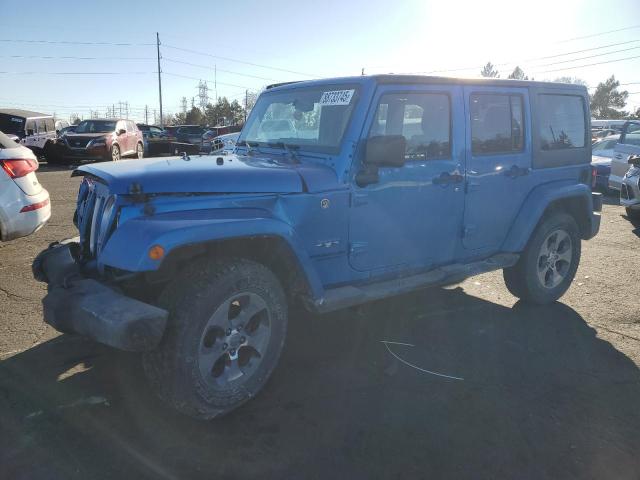 Паркетники JEEP WRANGLER 2016 Синий