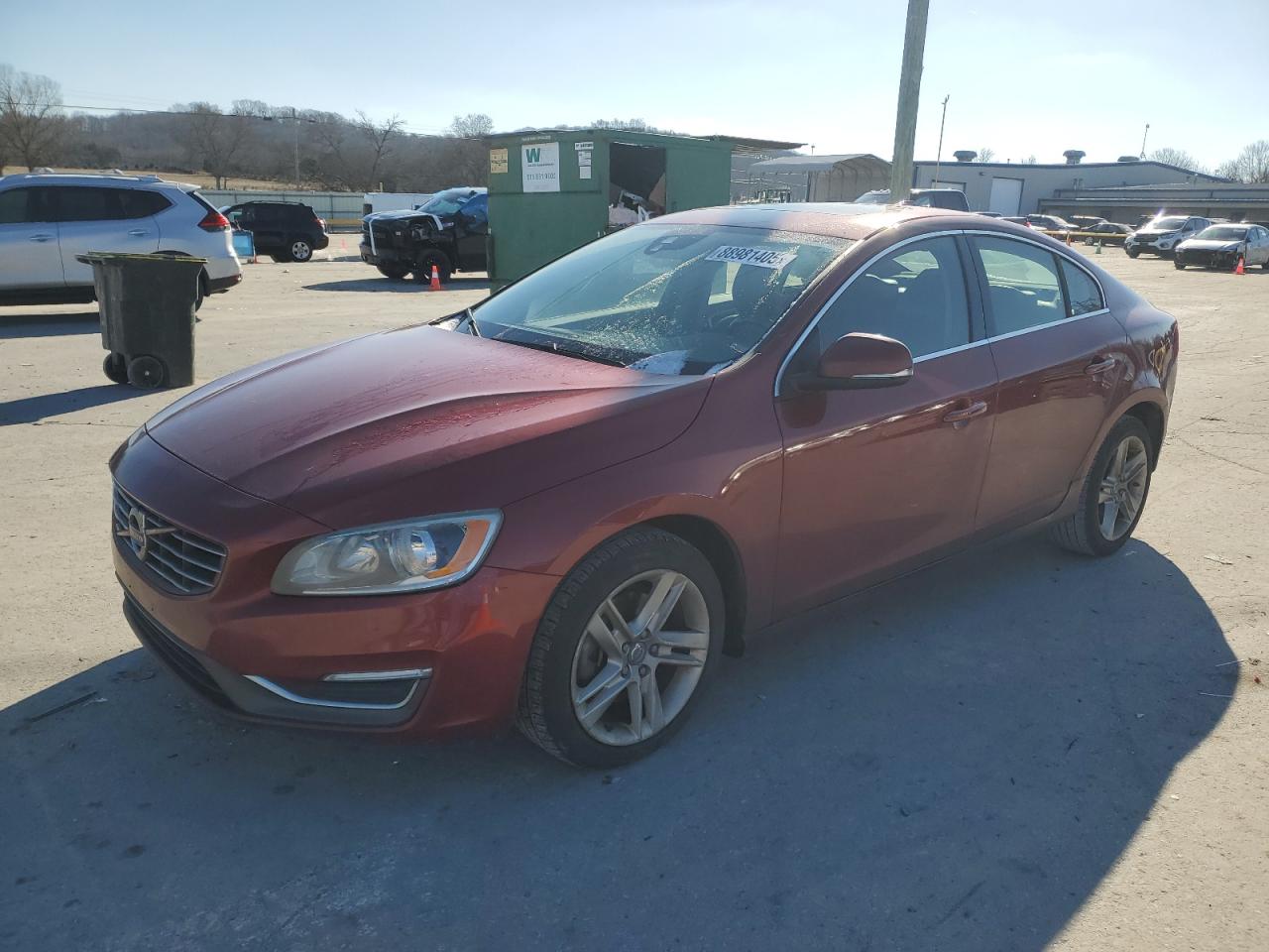 VIN YV126MFK2F1344398 2015 VOLVO S60 no.1