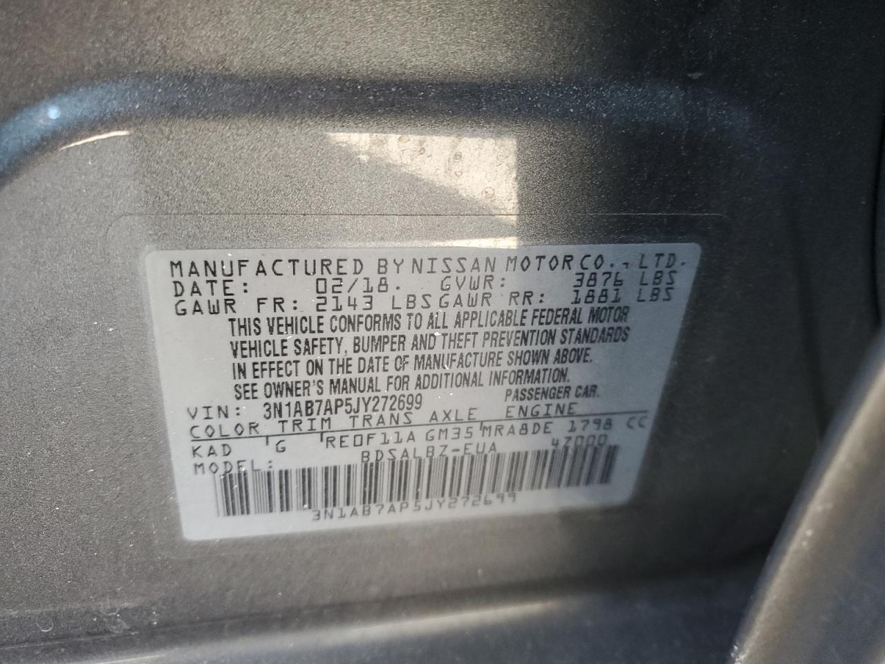 2018 Nissan Sentra - Image 12