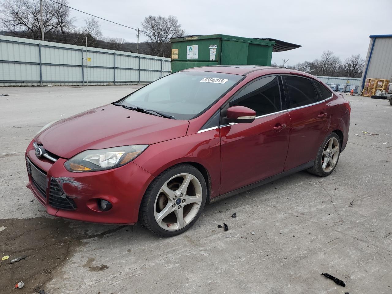 VIN 1FADP3J27DL379300 2013 FORD FOCUS no.1