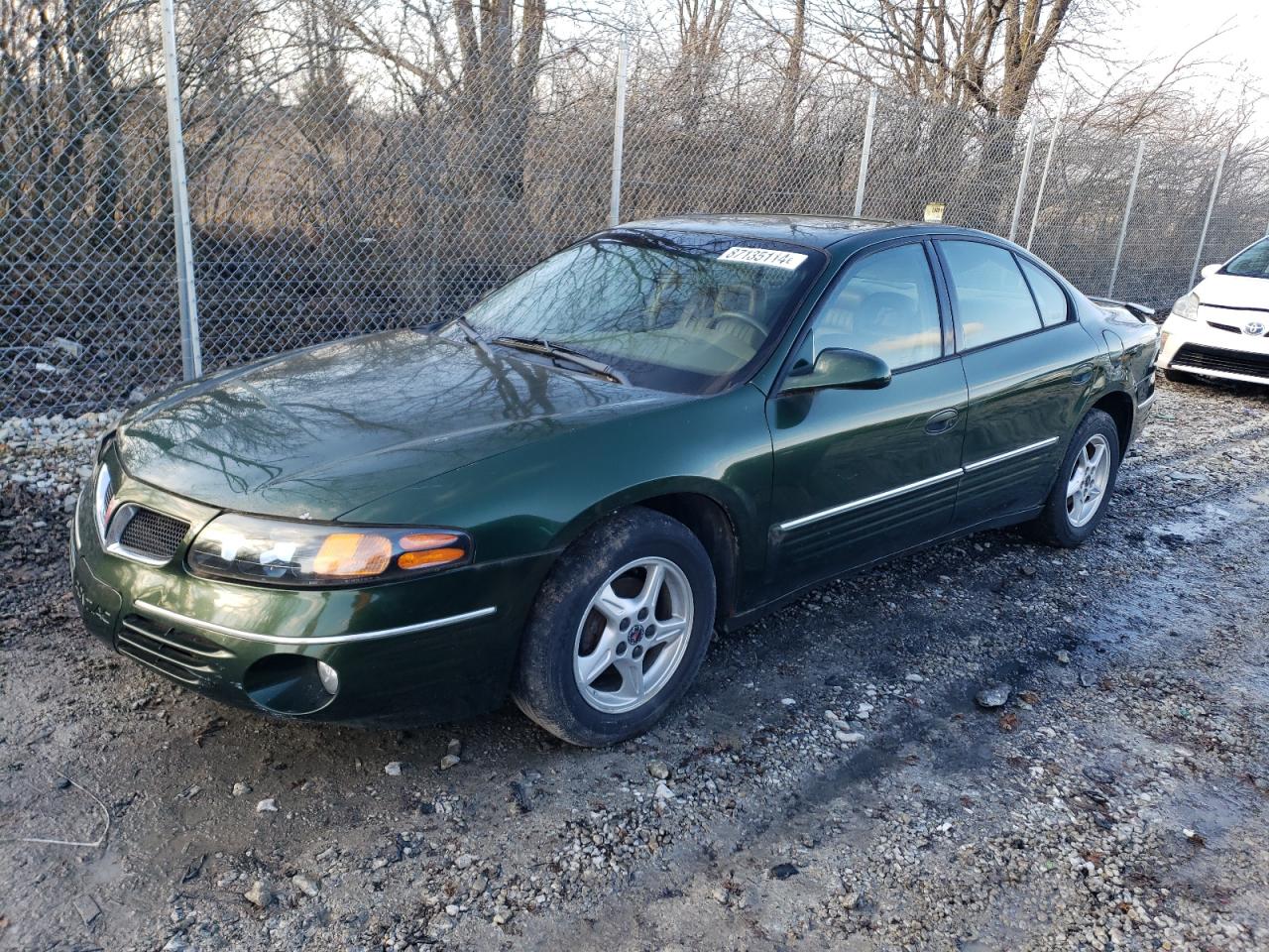 2000 Pontiac Bonneville Se VIN: 1G2HX54K1Y4216293 Lot: 87135114