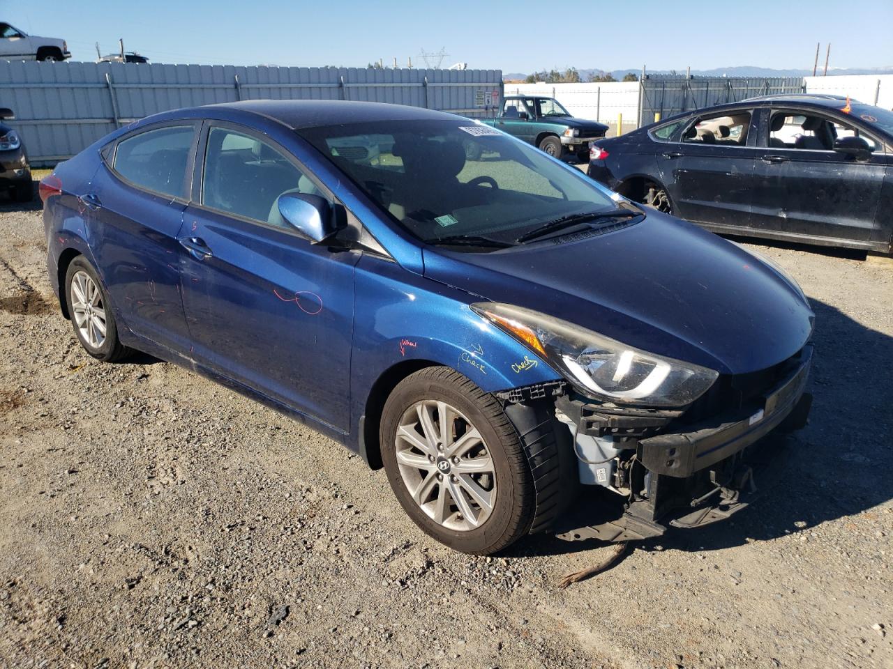 VIN 5NPDH4AE2GH707299 2016 HYUNDAI ELANTRA no.4