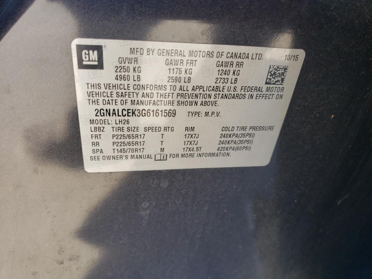 2016 Chevrolet Equinox - Image 13
