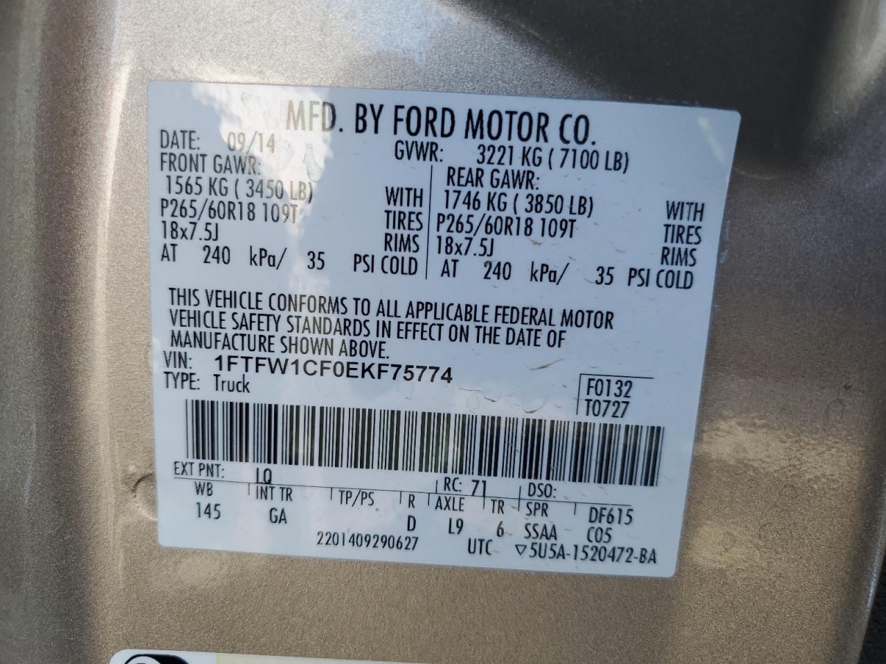2014 Ford F-150 - Image 14