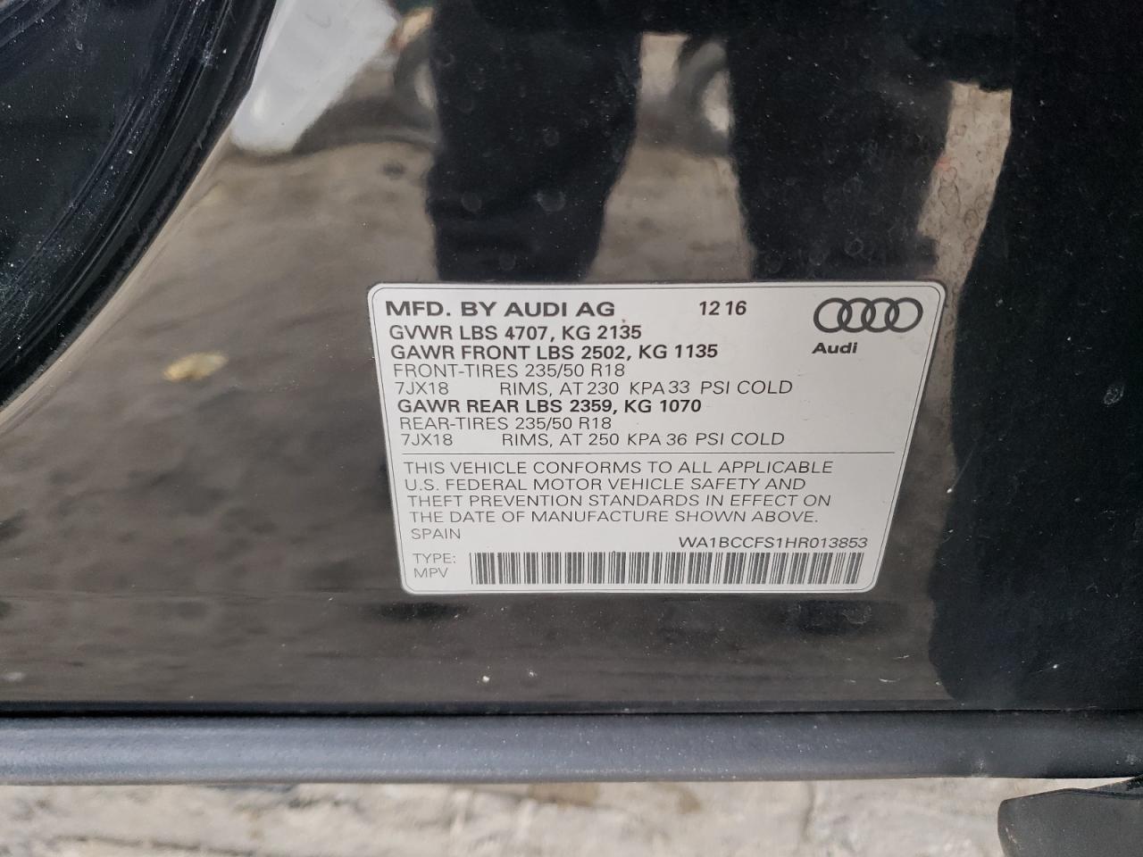 2017 Audi Q3 - Image 13