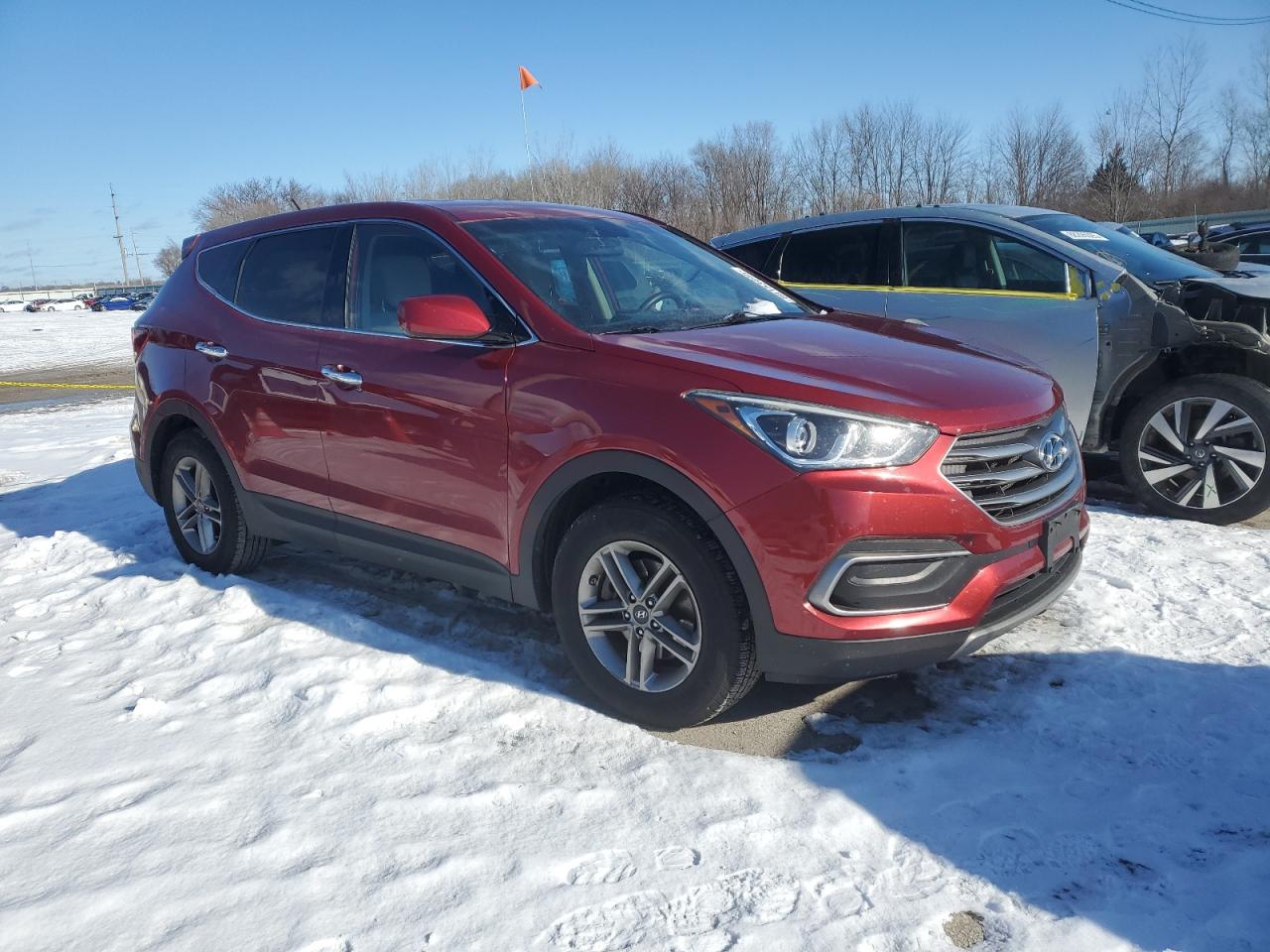 VIN 5XYZTDLB2JG540464 2018 HYUNDAI SANTA FE no.4