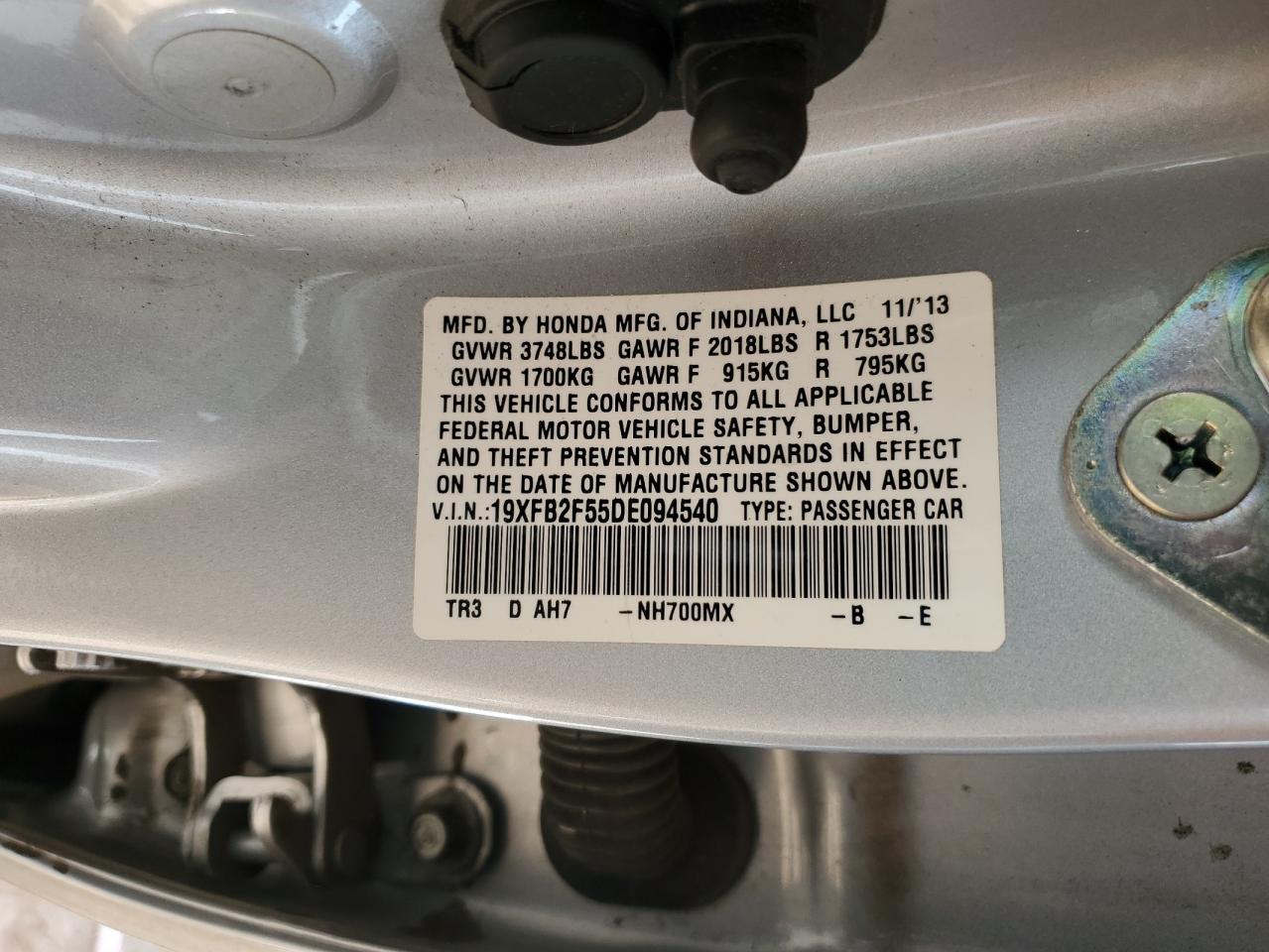 2013 Honda Civic - Image 14