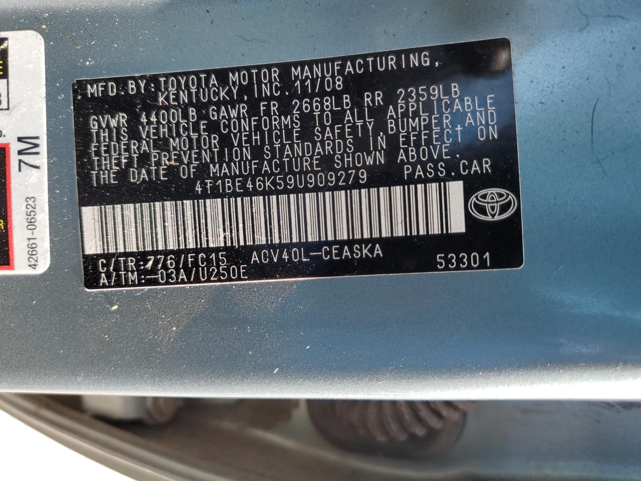 2009 Toyota Camry - Image 12