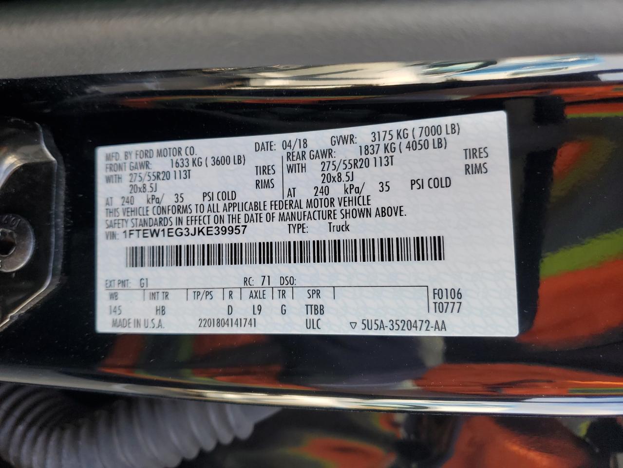 2018 Ford F-150 - Image 12