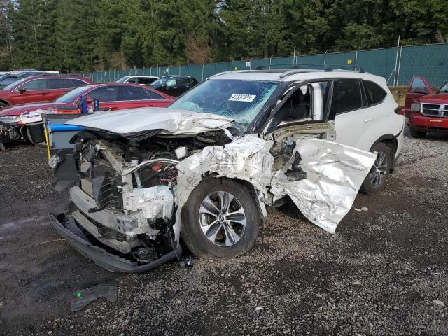 2022 Toyota Highlander Xle en Venta en Graham, WA - Front End