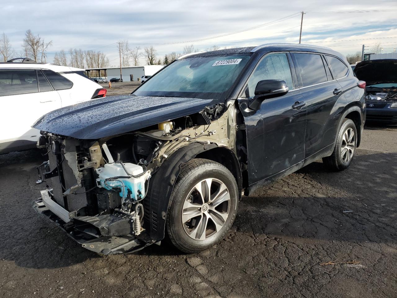 VIN 5TDGZRBH0MS549292 2021 TOYOTA HIGHLANDER no.1