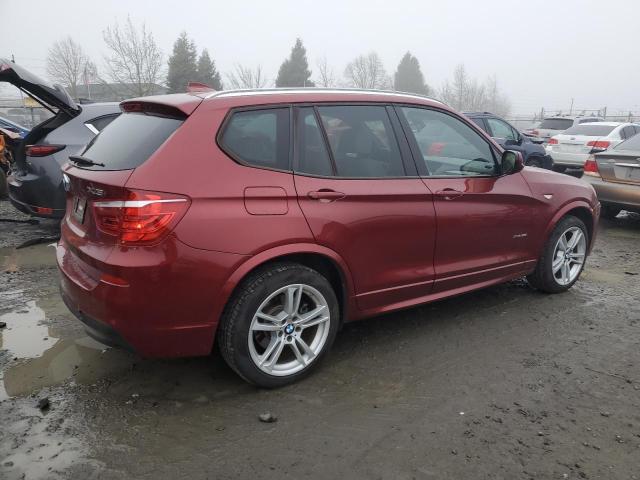  BMW X3 2014 Бургунди