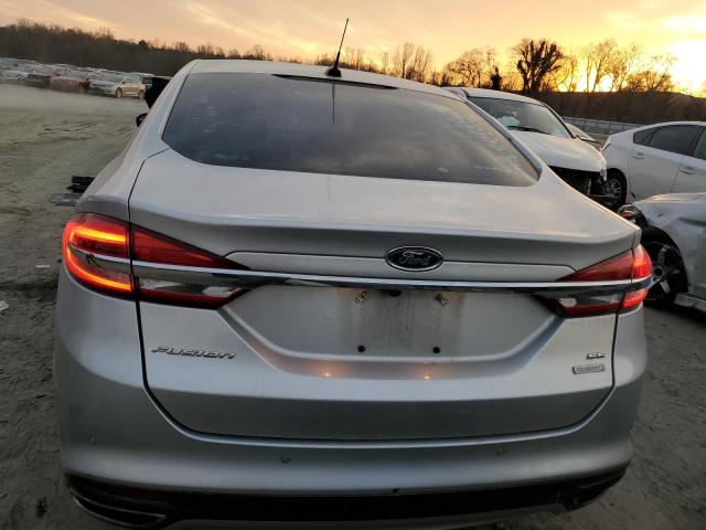 Sedans FORD FUSION 2017 Silver
