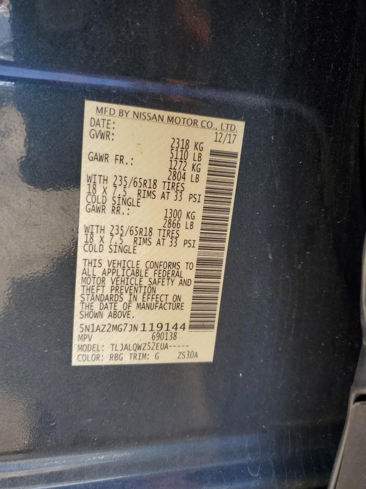 2018 Nissan Murano - Image 16