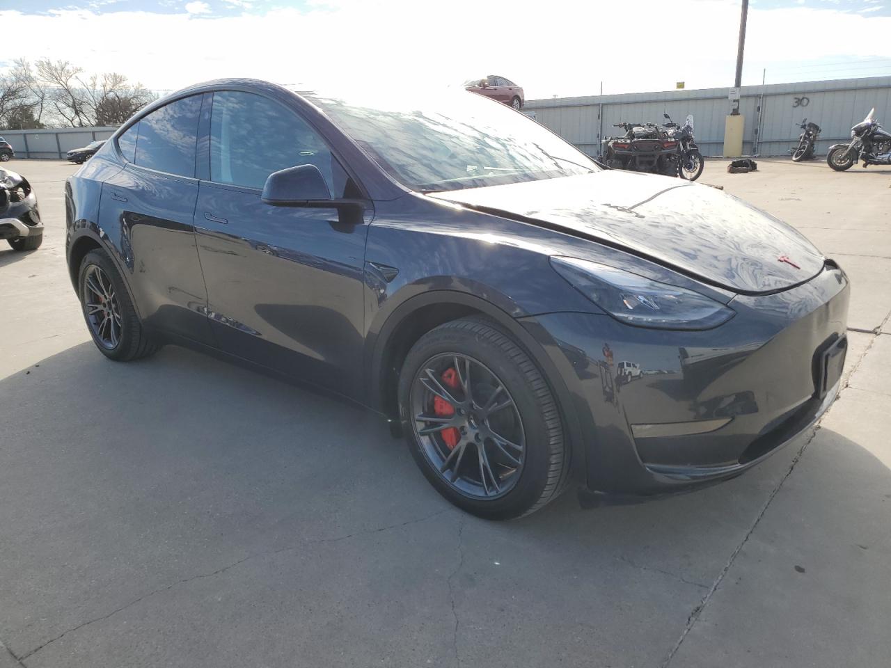 VIN 7SAYGDED8RA301678 2024 TESLA MODEL Y no.4