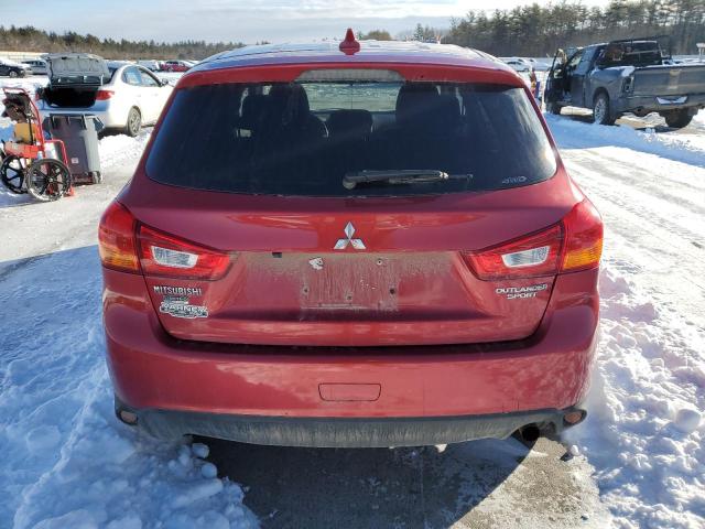  MITSUBISHI OUTLANDER 2017 Красный