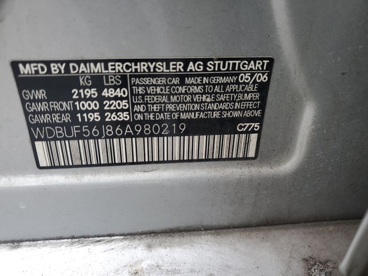 2006 Mercedes-Benz E-klasse - Image 12