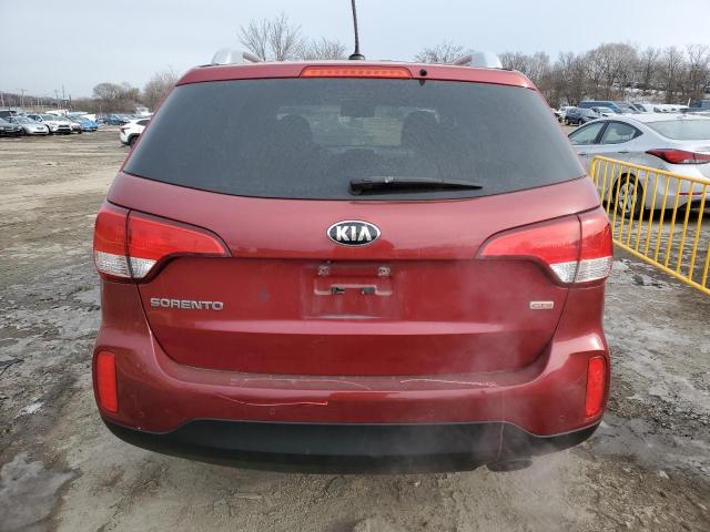  KIA SORENTO 2015 Czerwony