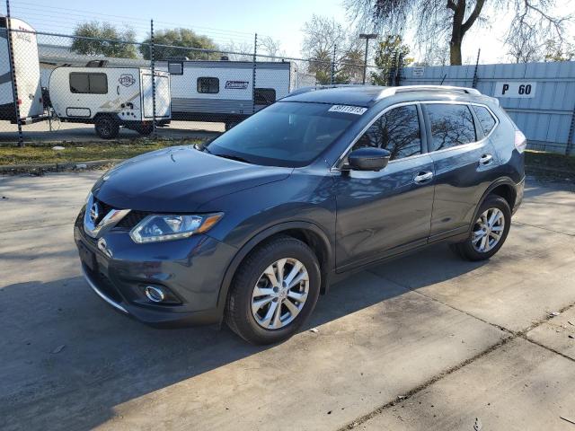 2016 Nissan Rogue S en Venta en Sacramento, CA - Rear End