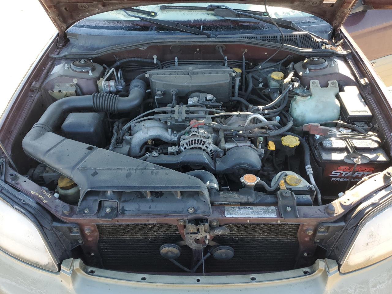 2000 Subaru Legacy Outback Limited VIN: 4S3BH6867Y6645556 Lot: 89100895