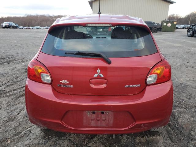  MITSUBISHI MIRAGE 2015 Красный