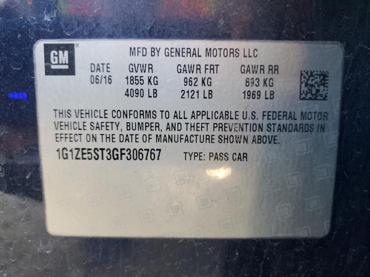 2016 Chevrolet Malibu - Image 12