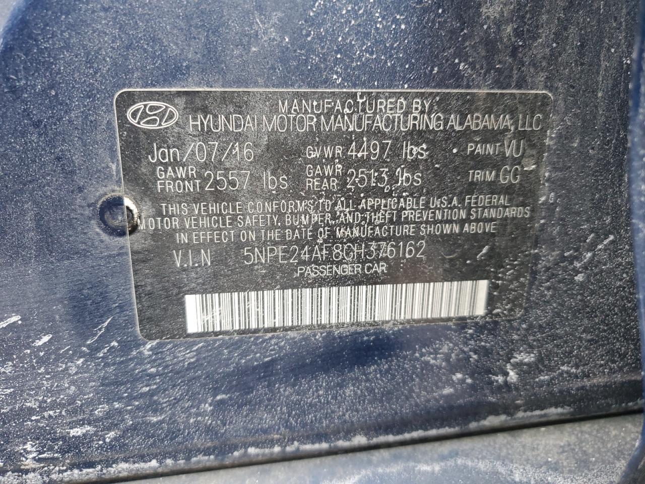 2016 Hyundai Sonata - Image 12