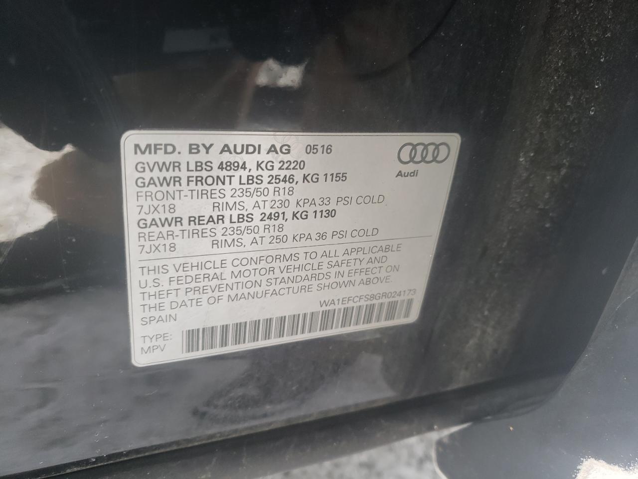 2016 Audi Q3 - Image 13