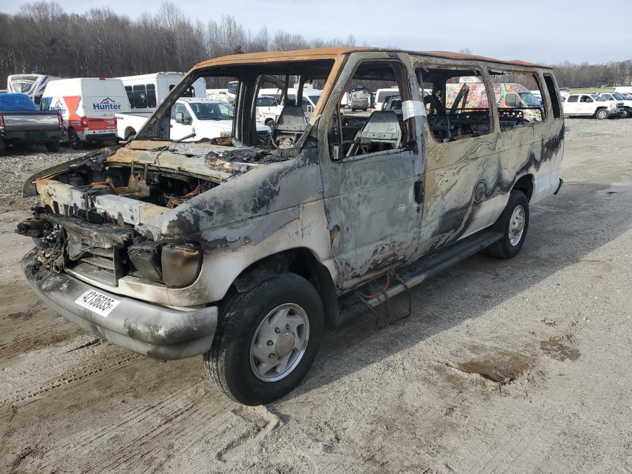 1996 Ford Econoline E350 Super Duty de vânzare în Spartanburg, SC - Burn