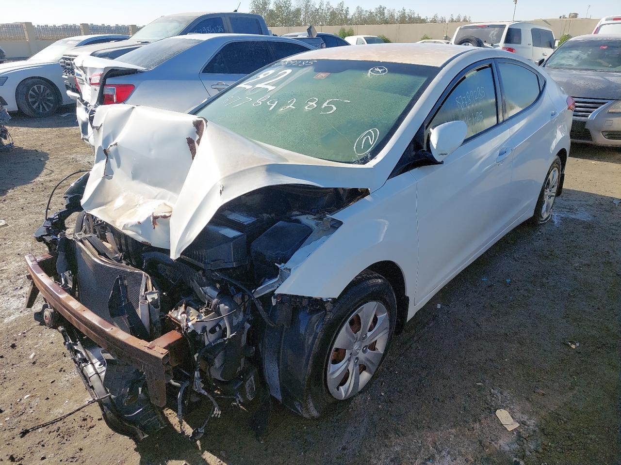 KMHDG41EXEU870669 - 2014 Hyundai ELENTRA - #87789285