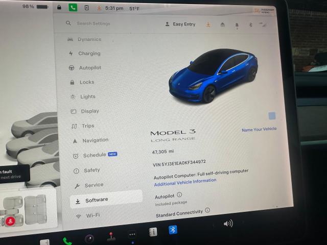  TESLA MODEL 3 2019 Синій