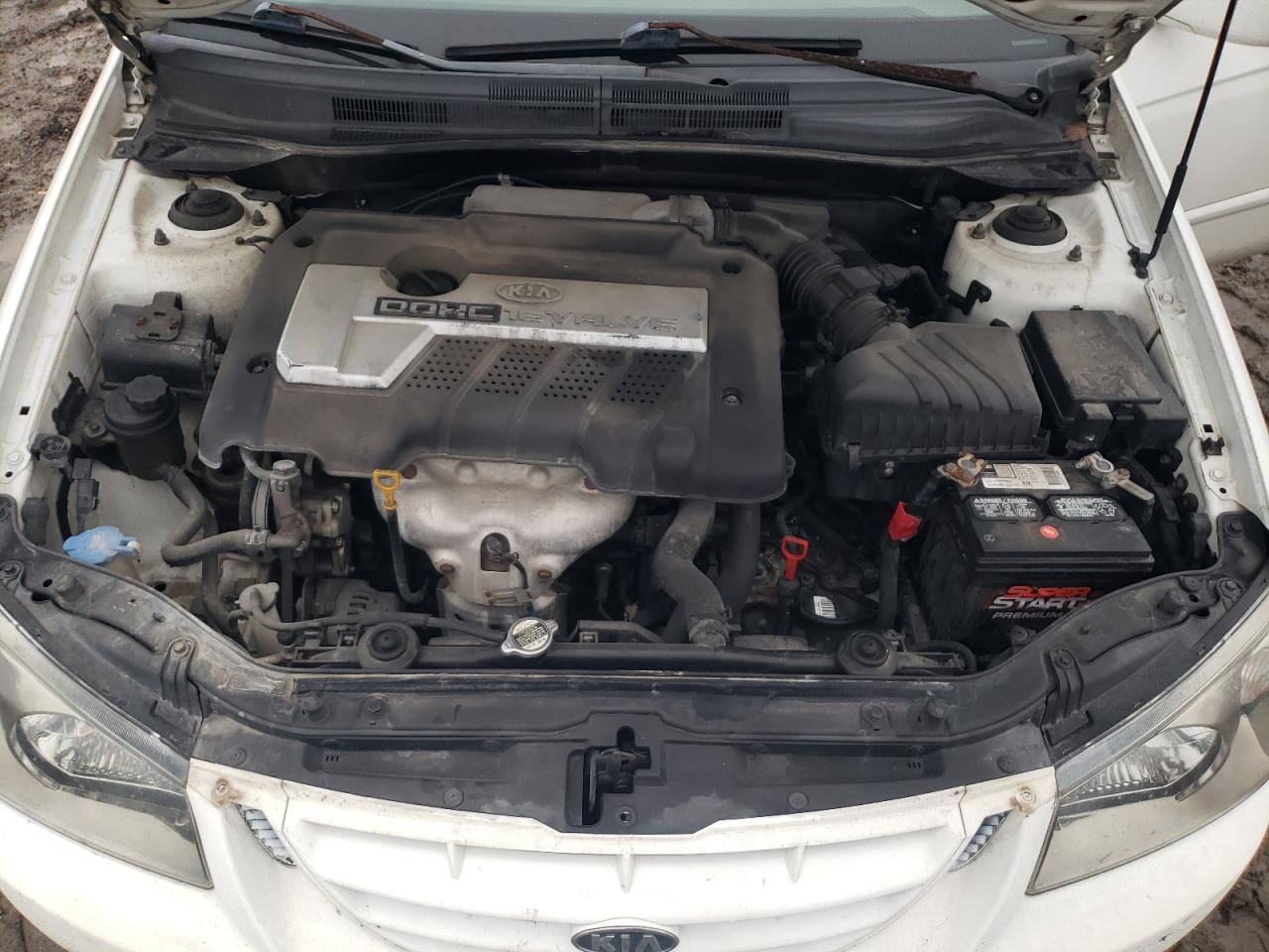 2005 Kia Spectra Lx VIN: KNAFE121055195161 Lot: 85696594