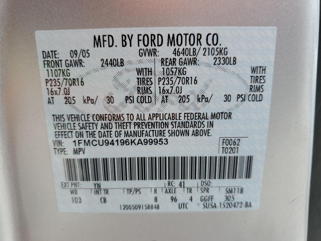 2006 Ford Escape - Image 13