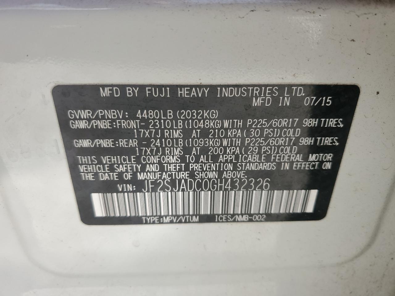 2016 Subaru Forester - Image 12