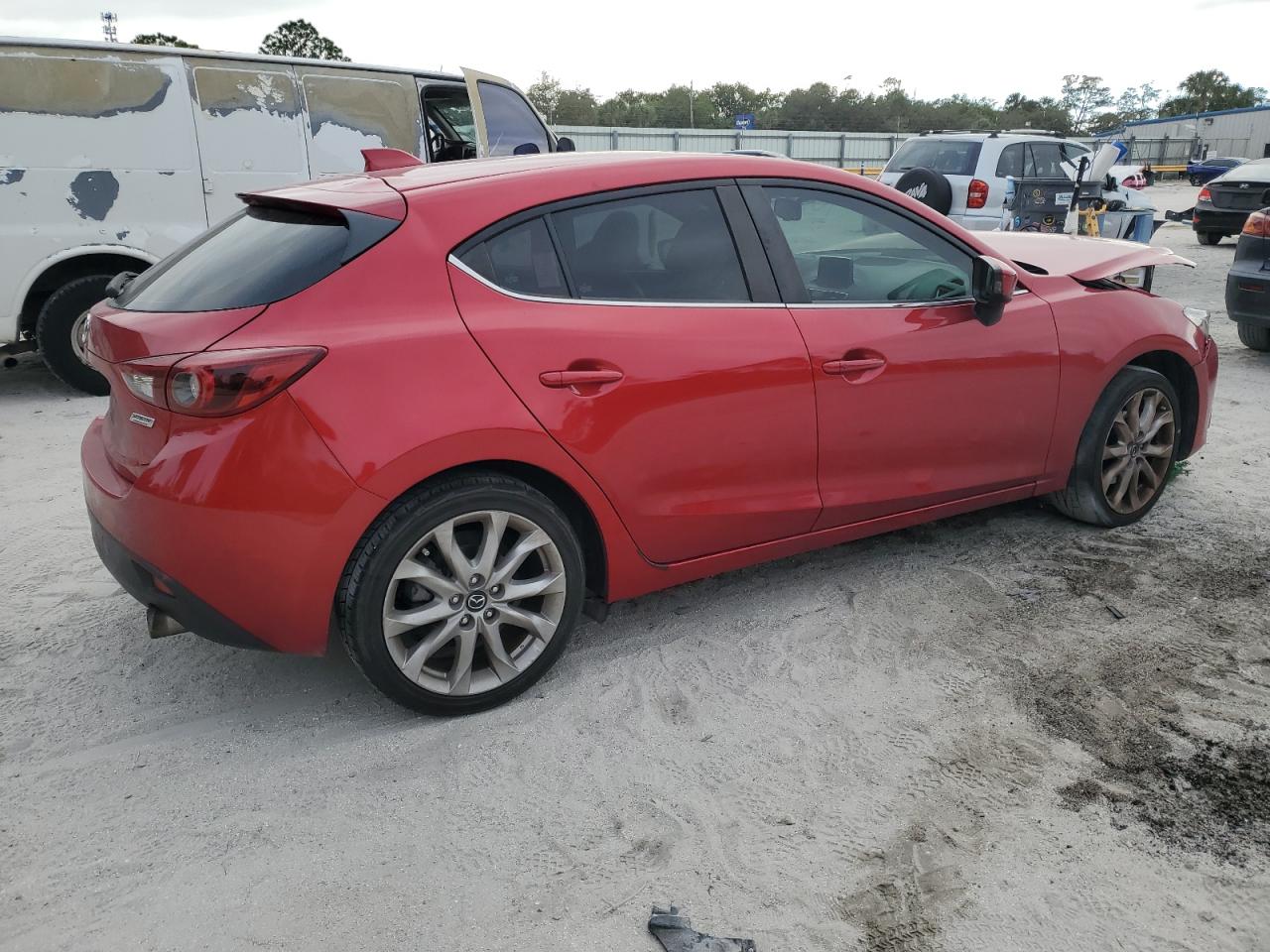 VIN JM1BM1M34E1104077 2014 MAZDA 3 no.3