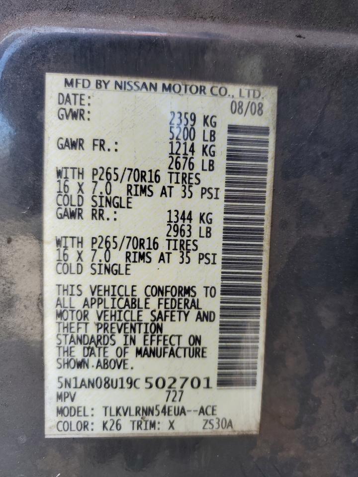 2009 Nissan XTerra - Image 15