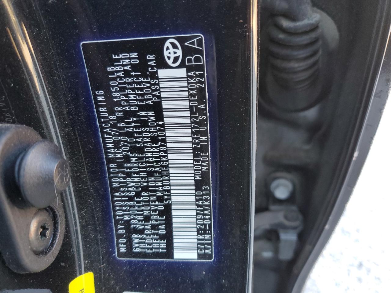 2019 Toyota Corolla - Image 12