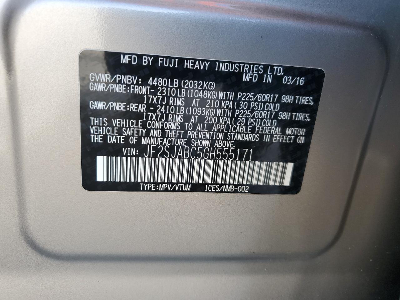 2016 Subaru Forester - Image 15