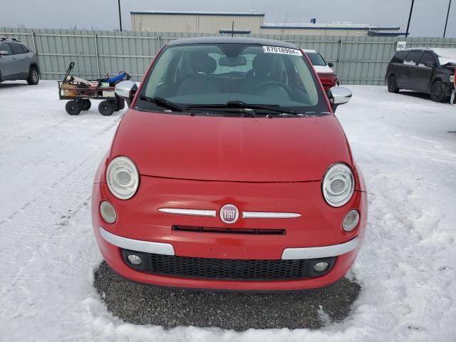  FIAT 500 2013 Czerwony